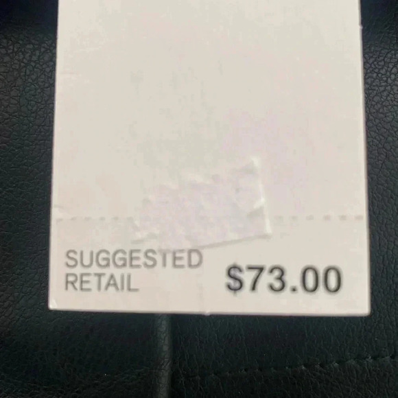 Ruby Rd Faux Leather Pants NWT Size 18W - Picture 8 of 13